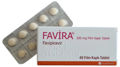 Favipiravir (Favira, Avigan, Avifavir, Areplivir, FabiFlu, Favipira, Coronavir)